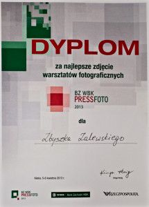 Dyplom BZWBK PRESS FOTO